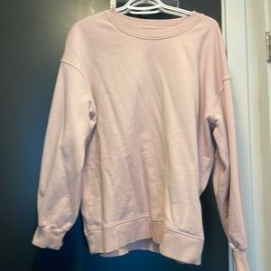 Pink lululemon crewneck